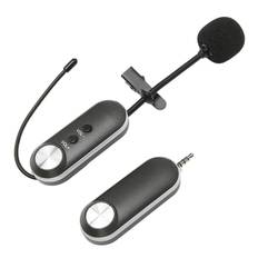 T‑3 Wireless Lavalier Microphone UHF Professional Lapel Mic for Meeting Speech PA System 100‑240VAU AU PLUG