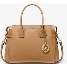 MK Mercer Medium Belted Satchel - Brown - Michael Kors - ONE SIZE