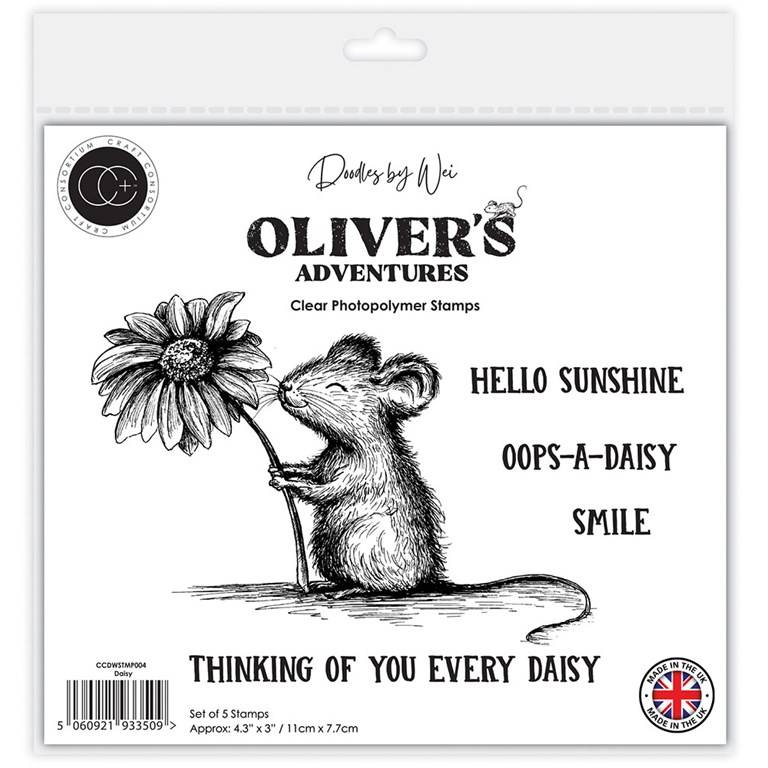 Clear stamps - Olivers Adventures - Daisy