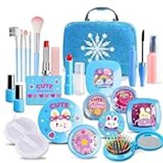 Pretend Makeup Sets For Girls Aged 3+, Realistic Vivid Color Oy Makeup Set, Fake Make Up Set For Little Girl, Role Play Game Beauty Set, Kids Pretend Play Makeup Toys Presents For Birthdays Christmas