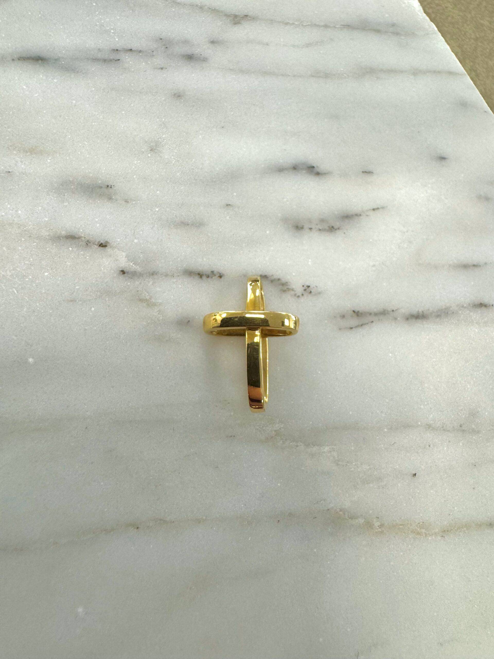 18K Guld Kors - KH036G