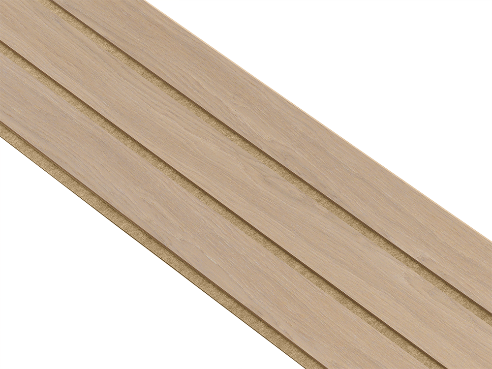 I-Wood Basic 3-lamel paneler i natur ubehandlet - mål 16 x 300 x 2400 mm.