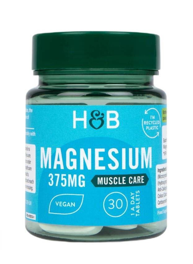 Magnesium 375mg, 30 tabletter