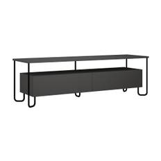 Nordic Home - Dylan Tv-Bänk Antacit 150cm från Sleepo - Svart ((BxDxH): 150 x 45 x 42 cm)