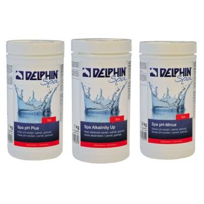 Paket Spakemi Vattenbalans (pH+, pH-, Alka Up)