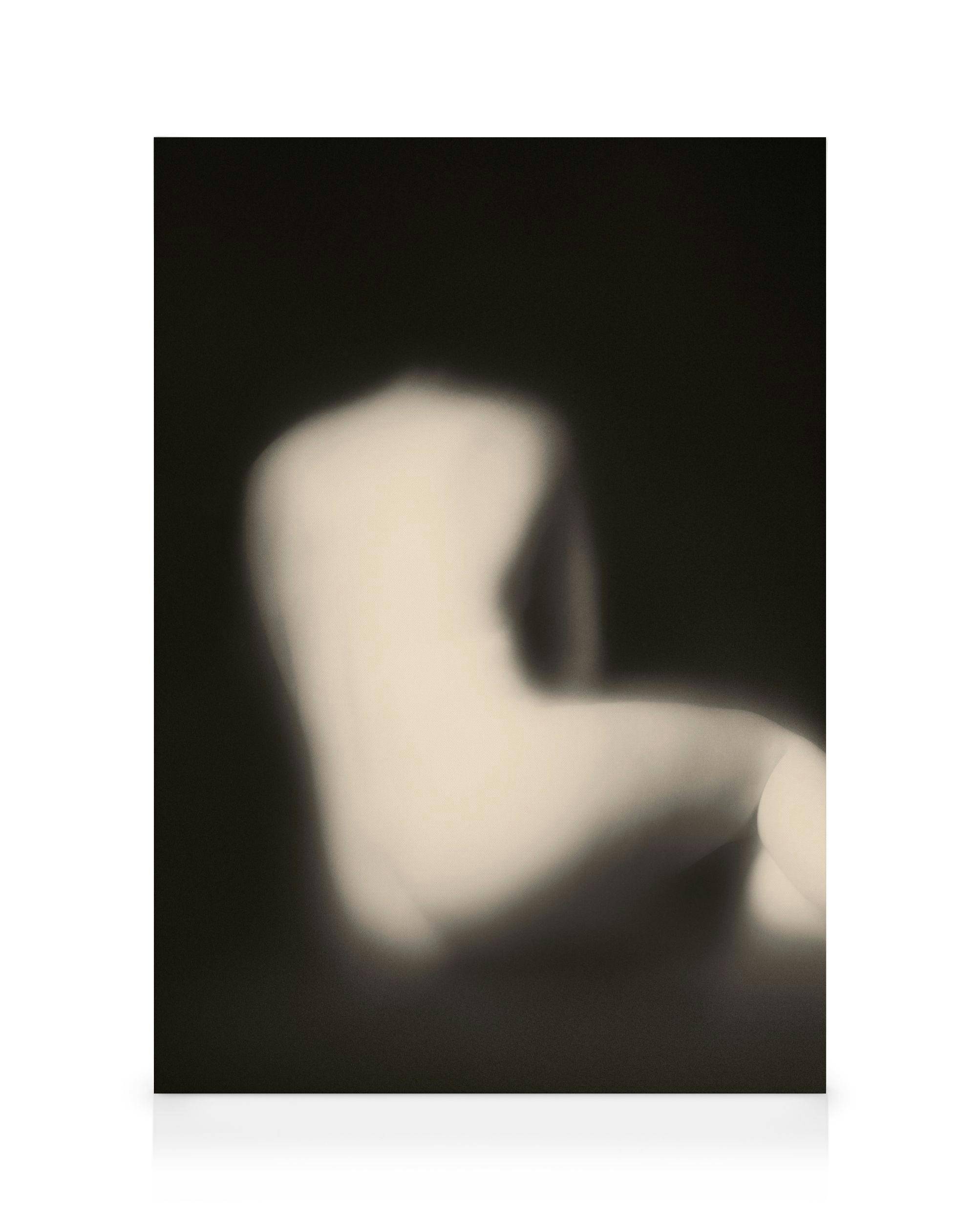 Canvastavlor Seated Figure Canvastavla (30x40 cm - Svart ram)