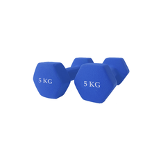 ASG Neoprene Dumbell Set 5 kg