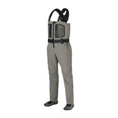 Dry Shield Stretch Waders Chest High Radial Sole Gray Beige [Shimano] +4 (Nakamaru) S(M) FF-000V