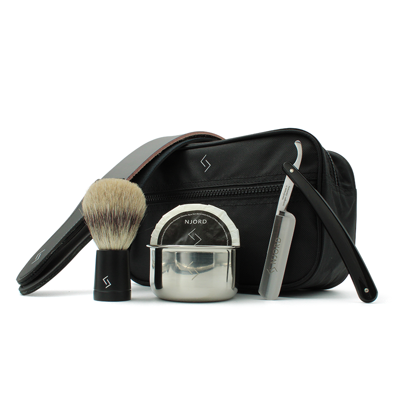 Njord Straight Razor Starter Set (1 sæt)