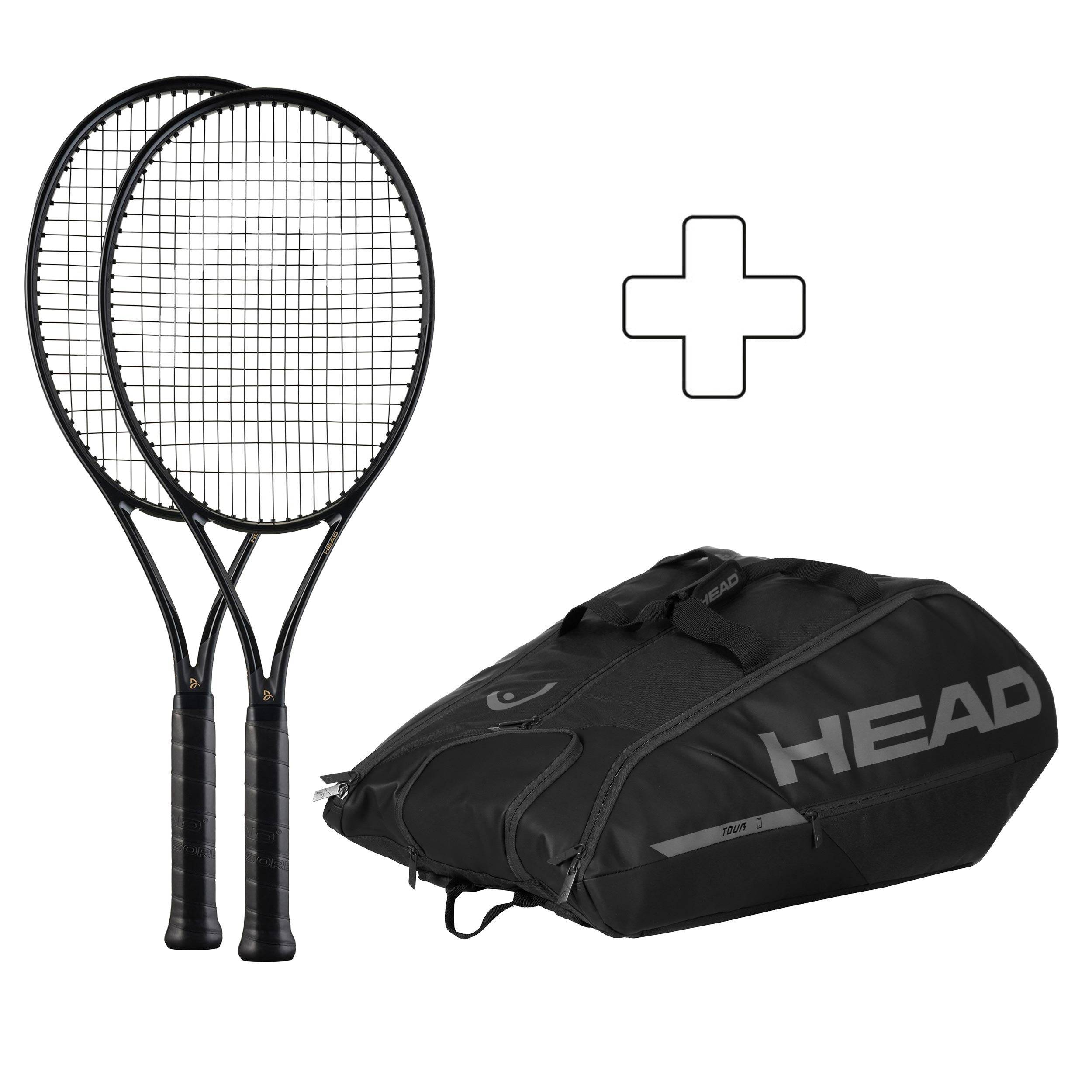 Head 2 x Speed Pro Legend 2025 plus tennis bag (2025) - black