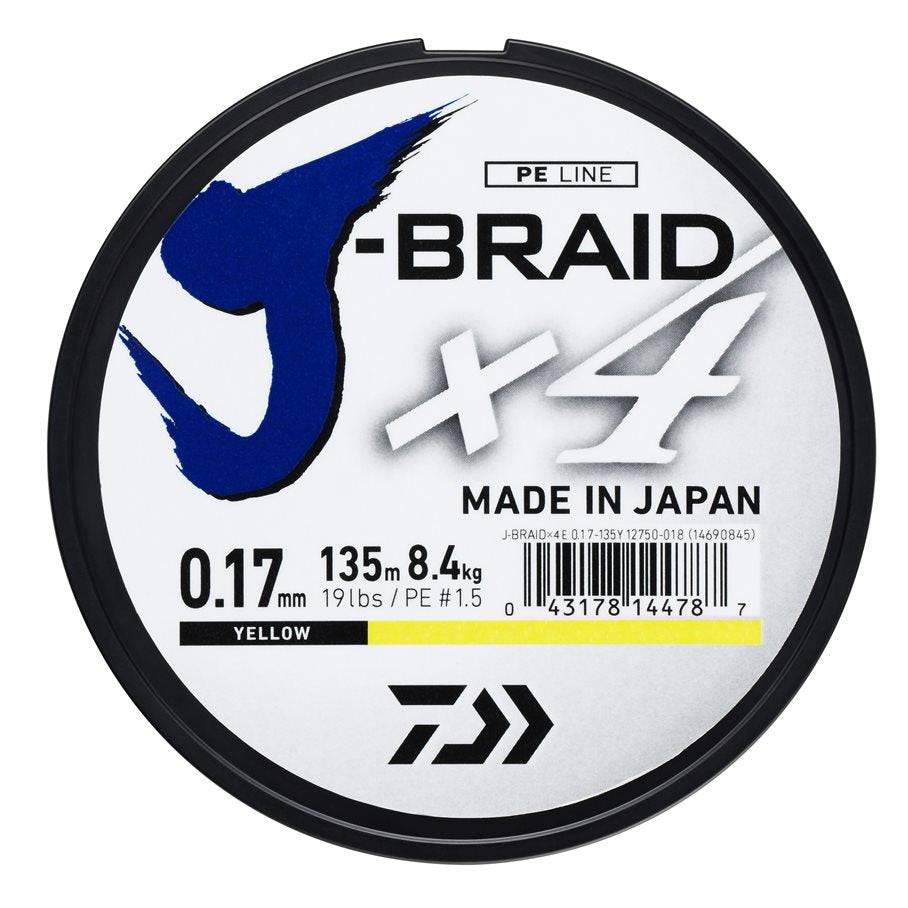 Daiwa J-Braid X4 135 m Green