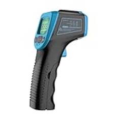 MIUYTRN Infraröd termometer LCD-skärm beröringsfri pyrometer GM320/550 Industriell digital IR temperaturmätare -50~550 ℃ grader Celsius cuicui(Röd)