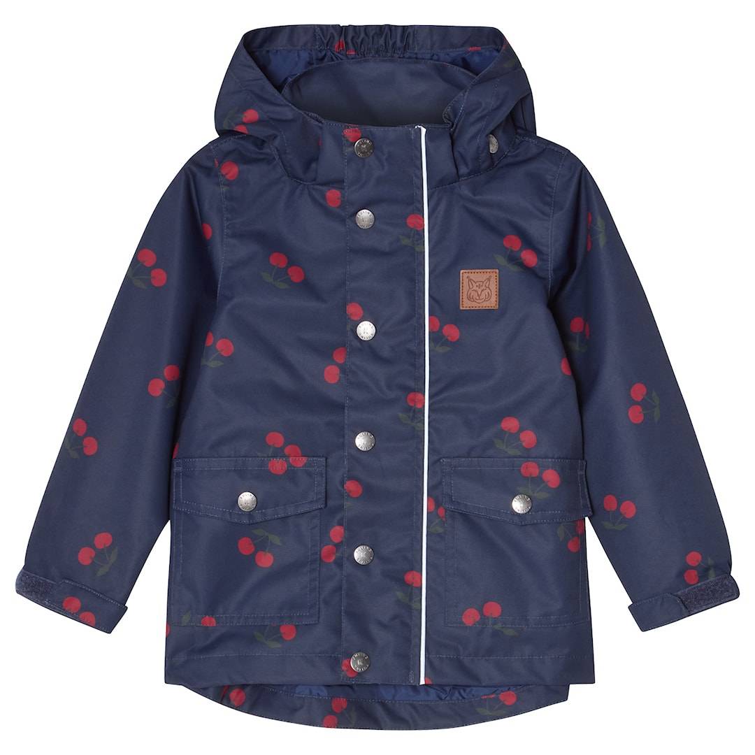 Kuling Stockholm Skaljacka Navy Cherry 74 cm Shell Marinblå 74 cm Pojkar, Flickor