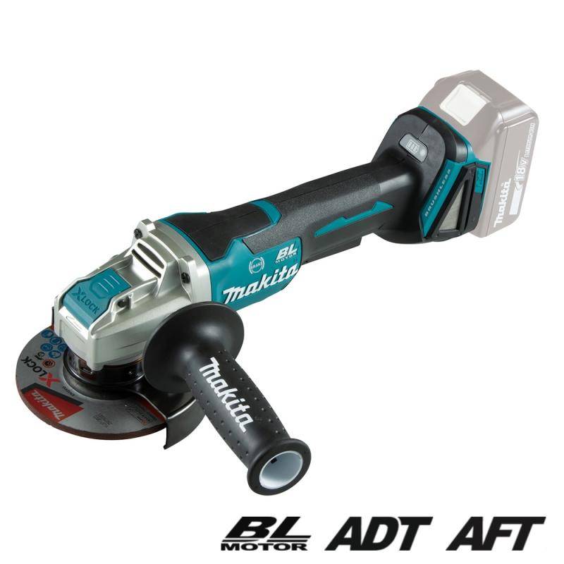 Makita DGA520ZX1 Vinkelslip 18V, X-lock 125mm