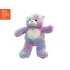 Multifarvet blødt tøjdyr fra Build a Bear (str. 40 x 34 cm)