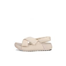 ECCO Cozmo PF W - Sandale en cuir pour femme - Beige - Size: 36 (UK 3.5-4)