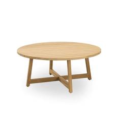 Victor runt loungebord 120 teak Exterior Sika-design