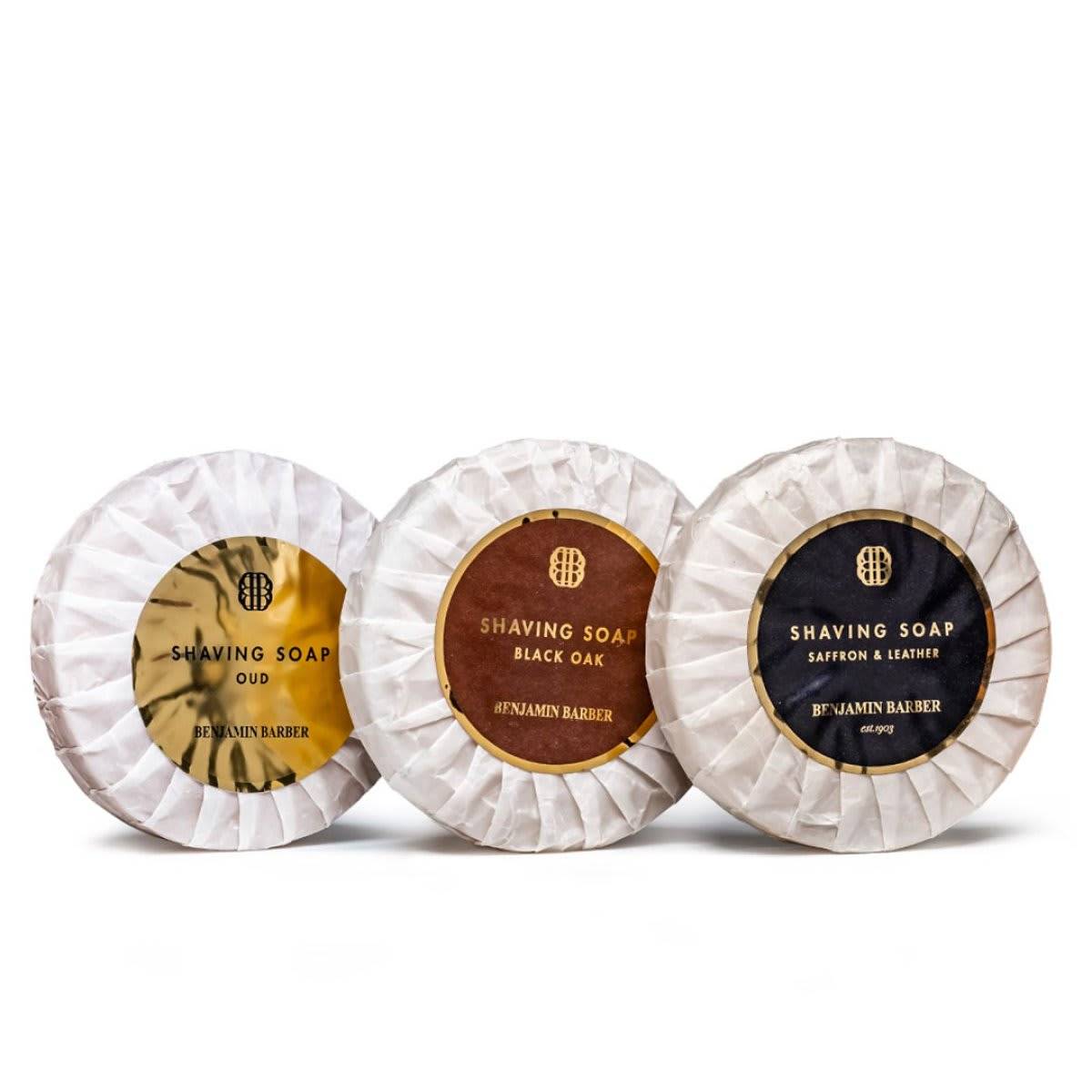 Benjamin Barber Shaving Soap Trio 3x100g