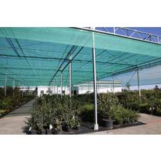Skuggnät 2 x 25m, UV, grön 55g/m² 50 % Fraktfritt