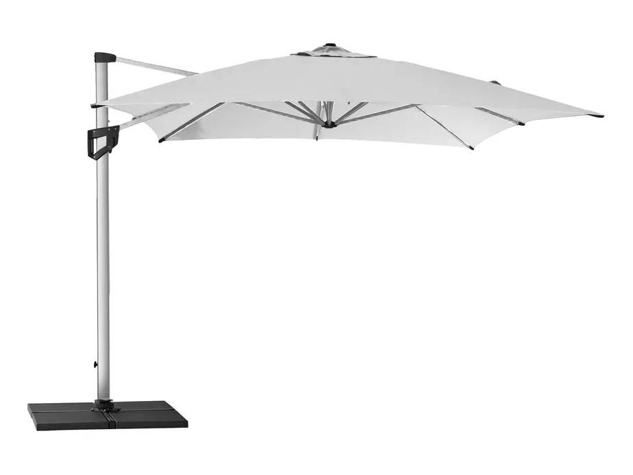 Cane-line Hyde luxe parasol Sølv 3 x 4 m