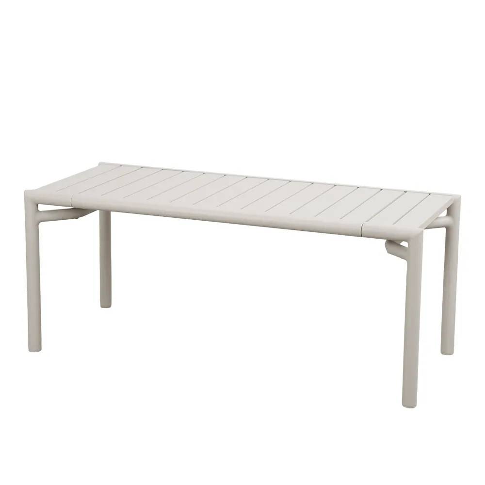 Cane-line, Bliss sofabord/bænk Sand, aluminium