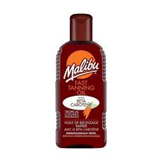 Malibu Bronzing Fast Tanning Oil with Beta Carotene, Water Resistant, Tropical Coc 200 ml