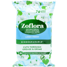 Zoflora Antibacterial Multi Surface Linen Fresh Cleaning Wipes - 70 st