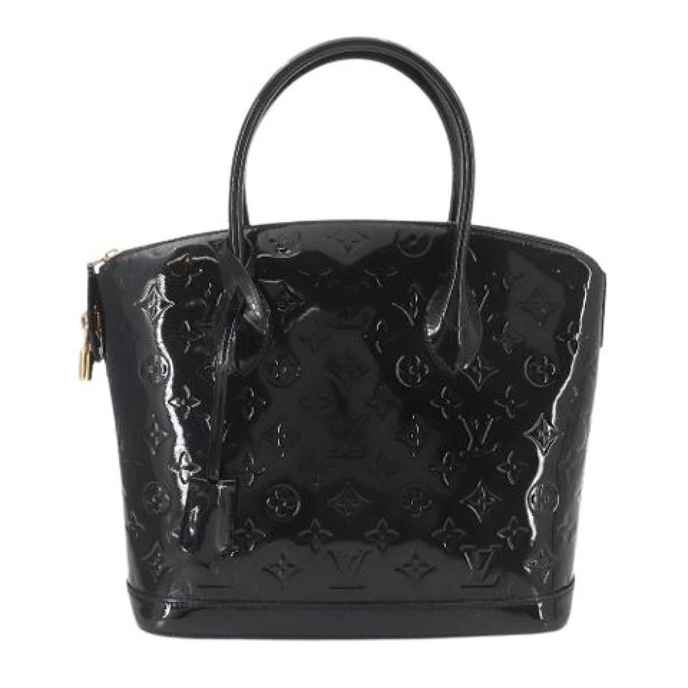 Louis Vuitton Vintage Pre-owned Lockit PM Håndtaske - Vintage - Dame - Sort - ONE SIZE - Uld