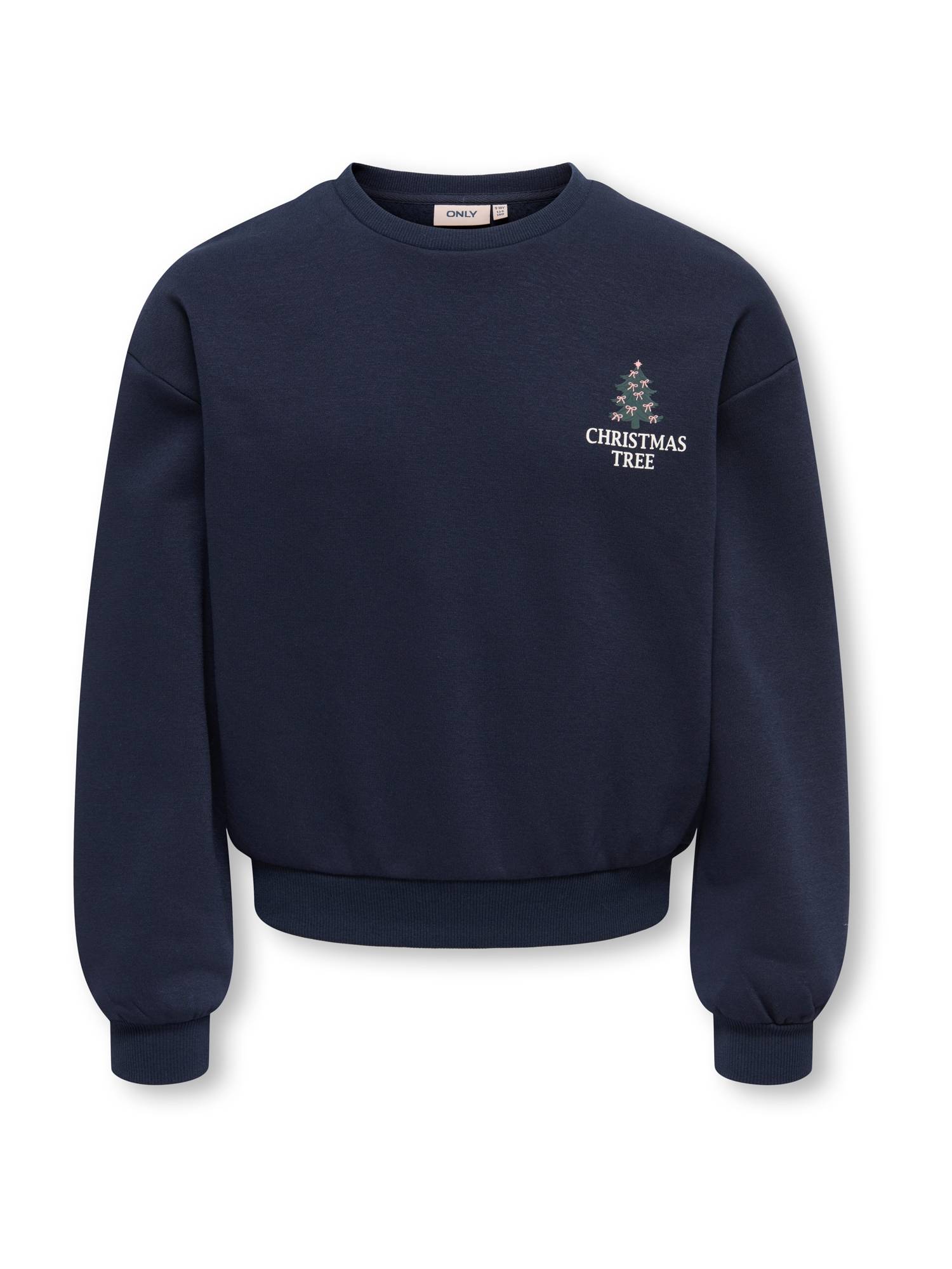 ONLY GIRLS Sweatshirt 'KOGELFIE'  navy / mørkegrøn / lyserød / hvid