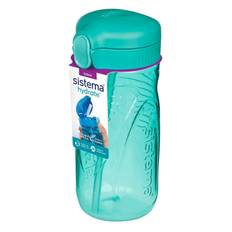 Sistema Drikkedunk Quick Flip 520 ml aqua med sugerør