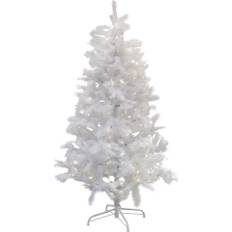 Sirius Snowy kunstigt juletræ med lys, 150 cm