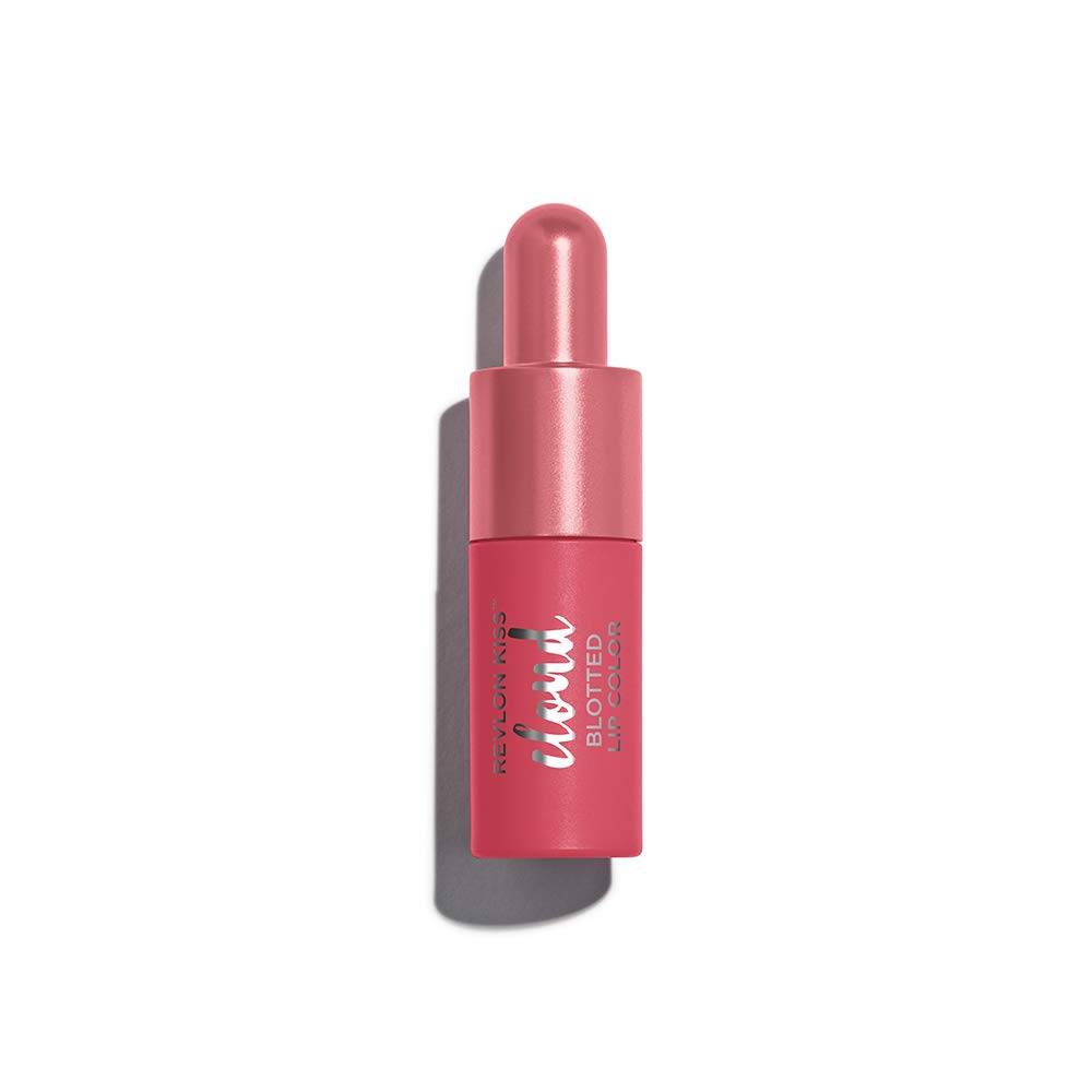 Revlon Kiss Cloud Blotted Lip Color 003 Rosy Cotton Candy Rose Lipstick (Color Image Pink) 5.0ml (x 1)