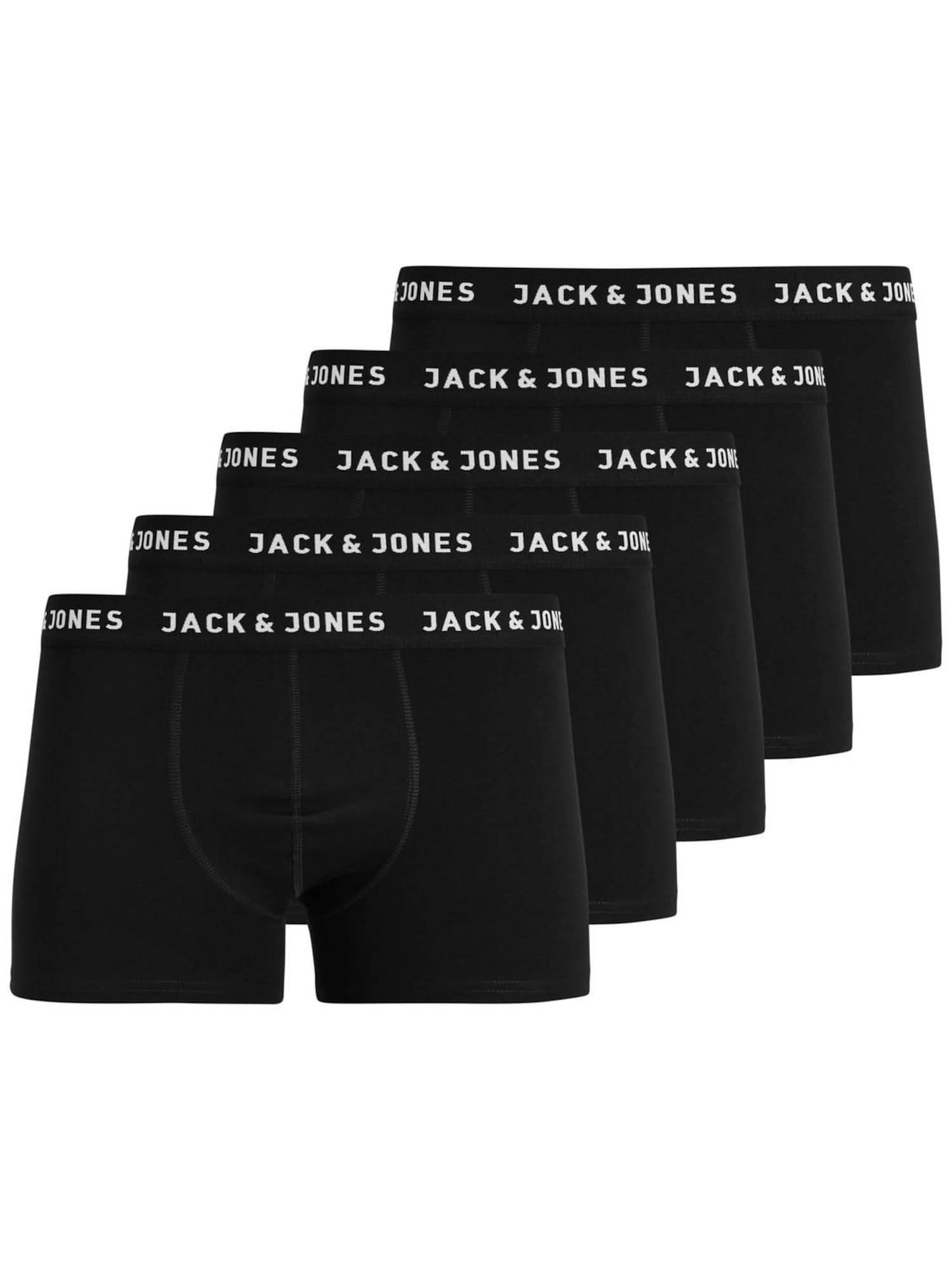 Jack & Jones Junior Underbukser 'JACHUEY'  sort / hvid