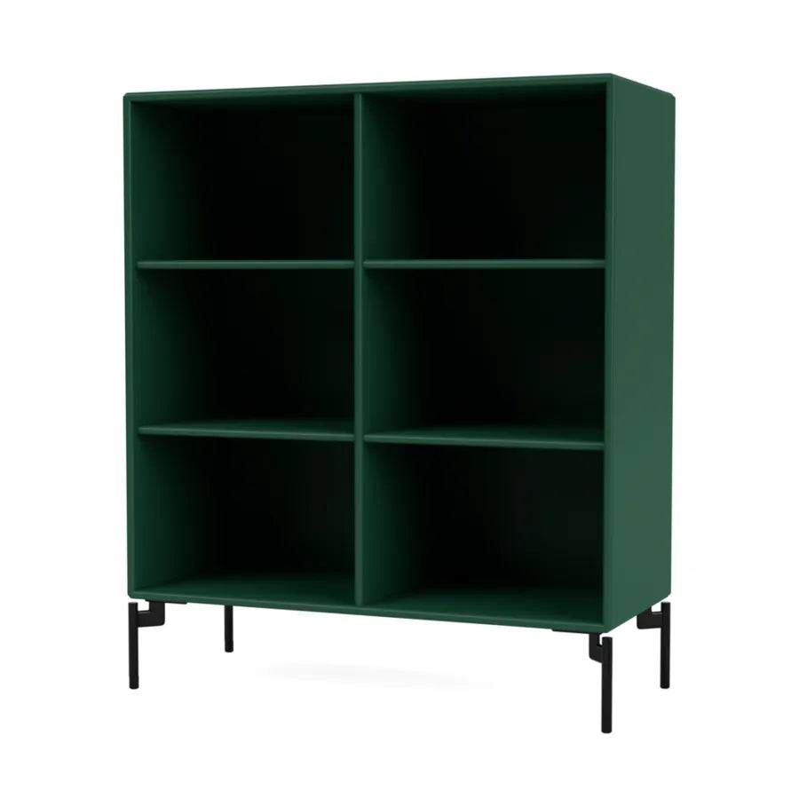 1113 reol inkl. ben fra Montana Pine / Black - Jacobsen Plus