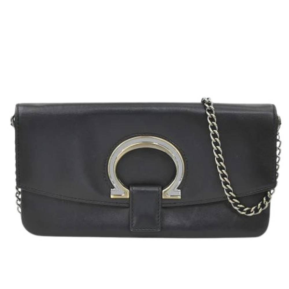 Salvatore Ferragamo Pre-owned - Pre-owned Läder Axelväska Vintage - Dam - ONE Size - Läder