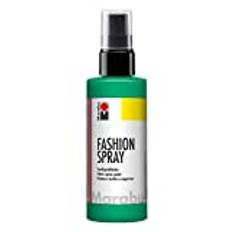 Marabu 17190050158 – Fashion Spray äpple 100 ml, textilsprayfärg, m. Pumpsprejfärg, för ljusa textilier, mjuk känsla, enkel fixering, tvättbar upp till 40 °C, fantastiska effekter på tyg