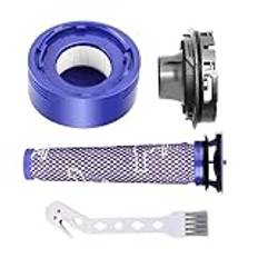 Rynplex Motor bakkåpa & bakre filter & förfiltersats, for Dyson, V7/V8 dammsugare, ersättningsnättillbehör, Dammsugarmotorkåpa