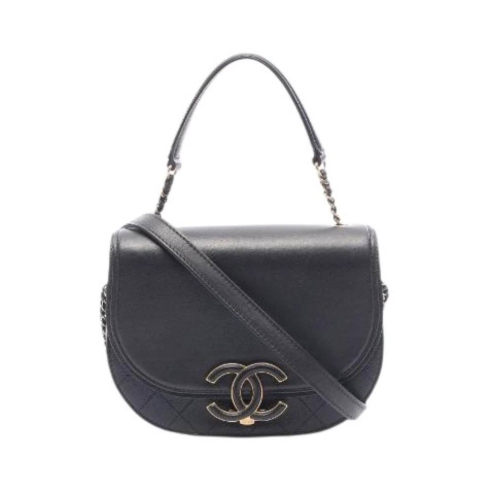 Chanel Vintage Pre-owned Laeder chanel-tasker - Vintage - Dame - Sort - ONE SIZE -