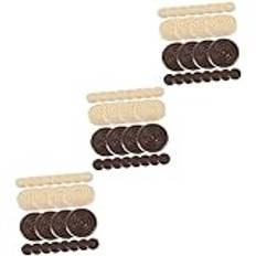 NOLITOY 72 St Schacktillbehör Bordsskiva Tillbehör Skrivbordstillbehör Trä Schackbräde The Works Tärningskopp Krokinol Brädspel Träpjäser Backgammon Speltillbehör Ersätt Set