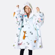 Mumin Blå HappyHoodie Barn - One Size