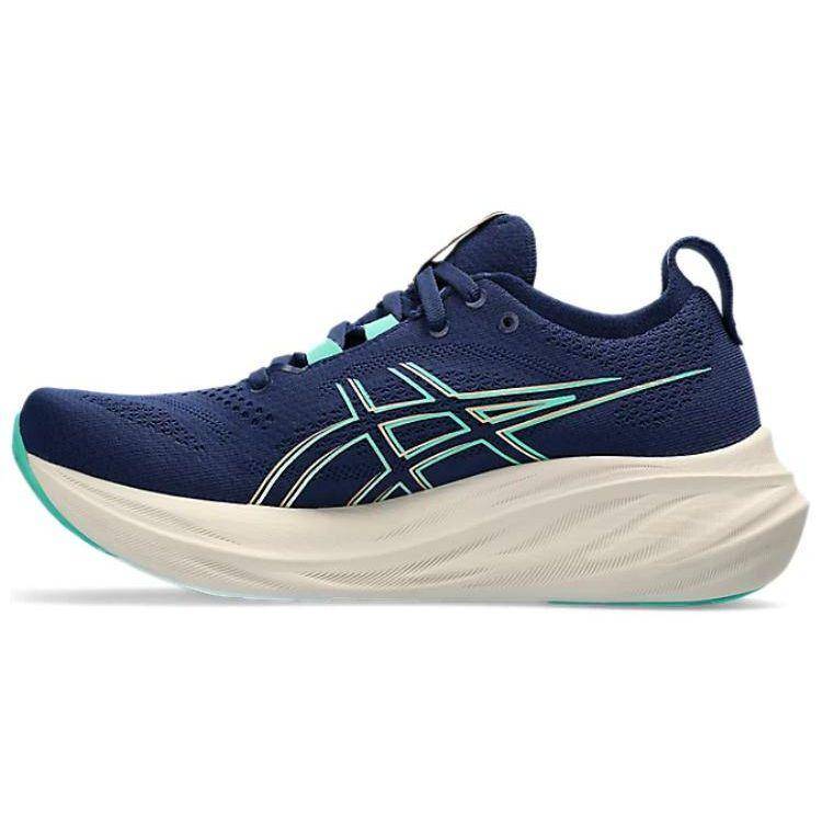 Asics Gel Nimbus 26 Blue Expanse Aurora Green Dam Sneakers 1012B601-400 38