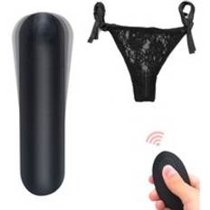 10 Modes USB Rechargeable Waterproof Clitoris Stimulator Women Adult Sex Toys Remote Control Panty Bullet Vibrator With Panty