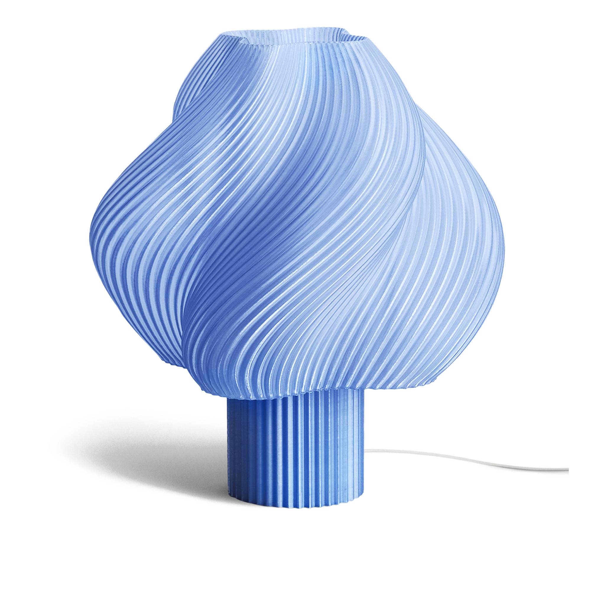 Crème Atelier - Soft Serve Mega golvlampa Blueberry Sorbet - Standerlamper - Blå - Plast