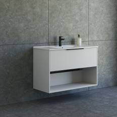Scanbad badmøbelsæt Now underskab med vask 66x101 cm - flere farver