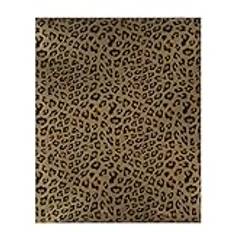 SagaSave 25 cm x 30 cm värmeöverföringsvinyl, 5 st leopard gepardsmönster vilda djur tryck HTV vinyl för t-shirt dekoration gör-det-själv hantverk