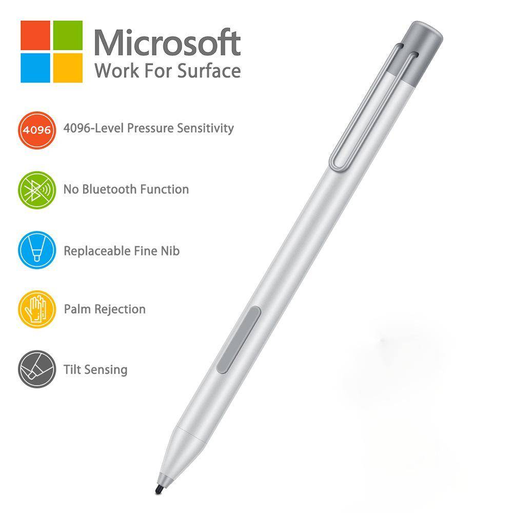 Stylus Pen för Microsoft Surface Pro X 8 7 6 5 4 Surface Go Book 3 Laptop Studio Smart Pen med extra spetsar för HP Envy X360 ASUS