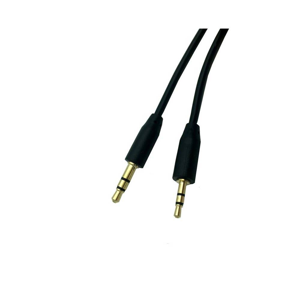 2X High Quality 2.5mm Male to 3.5mm Male Audio Adapter Cable Work with Car AUX Male to Male (1.5M)