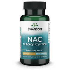 Swanson N-Acetyl Cysteine 600mg. - 60 caps.