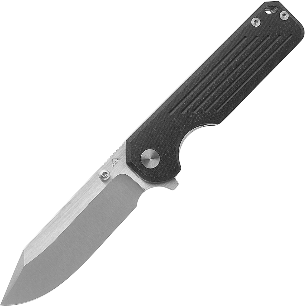 Ameight Gladiator 14c28n blad, Liner lock Micarta handtag, AM8-503MWBK