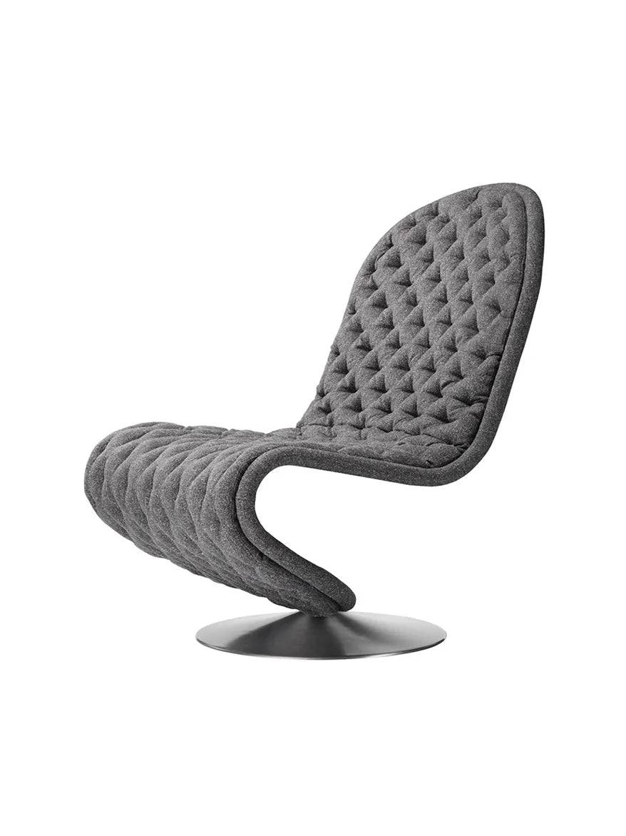 System 1-2-3 Lounge Chair Deluxe af Verner Panton Lædergruppe 3 - Jacobsen Plus